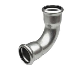 02002 Curva 90º H-H Inox 304 Mt-Press