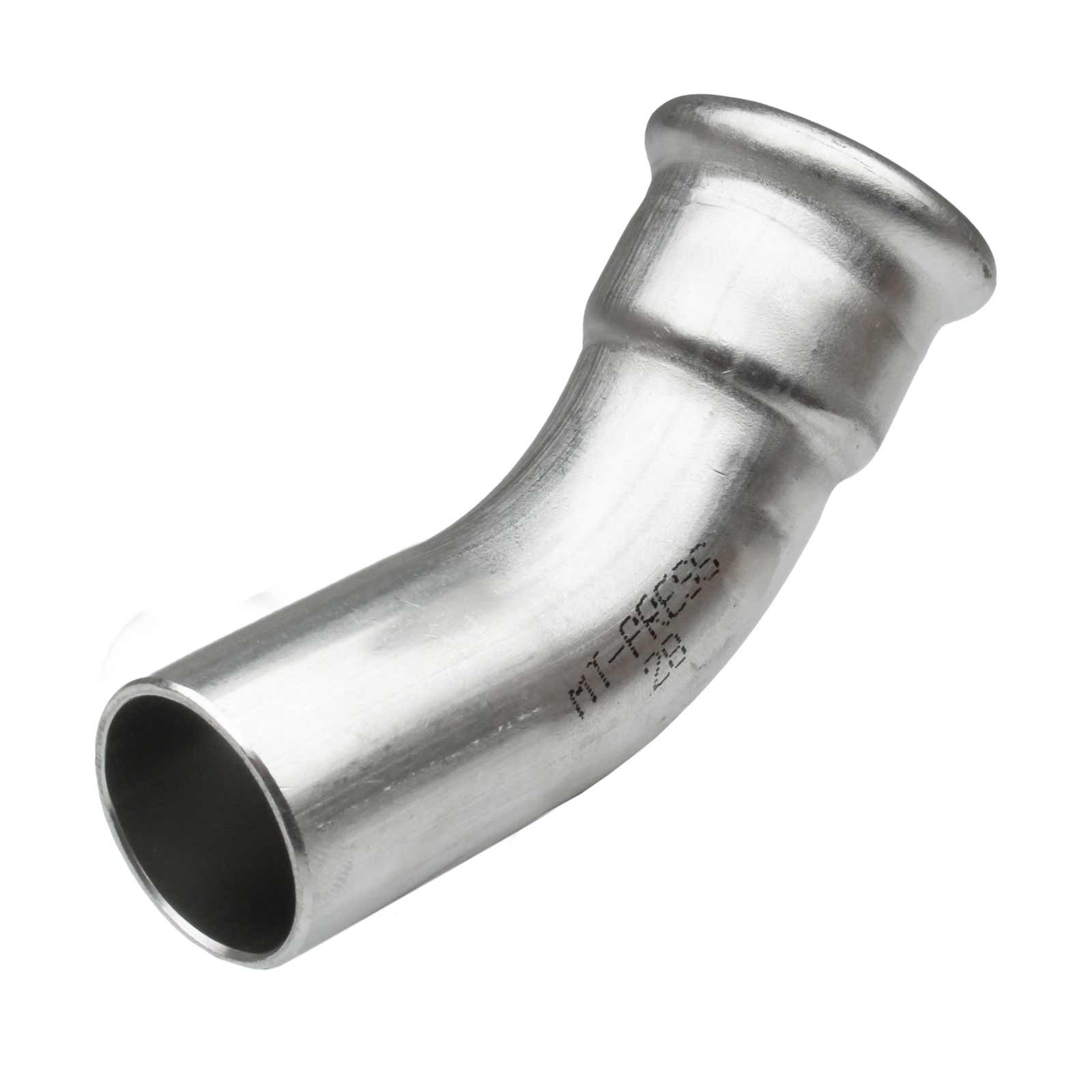 02040 Curva 45º H-M Inox 304 Mt-Press