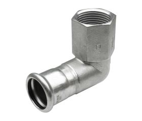 02090 Codo 90º Hembra Inox 304 Mt-Press