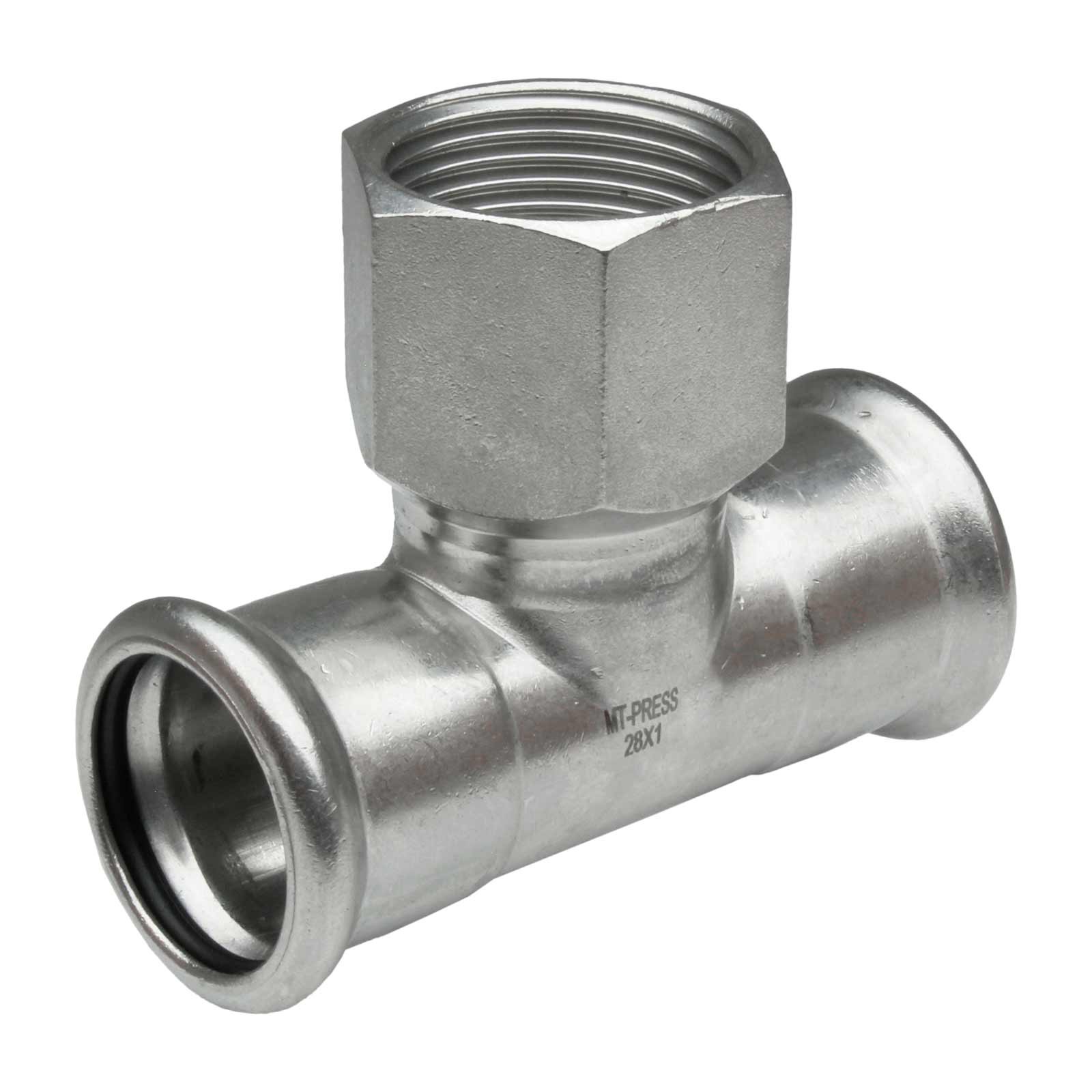 02131 Te Hembra Roscada Inox 304 Mt-Press