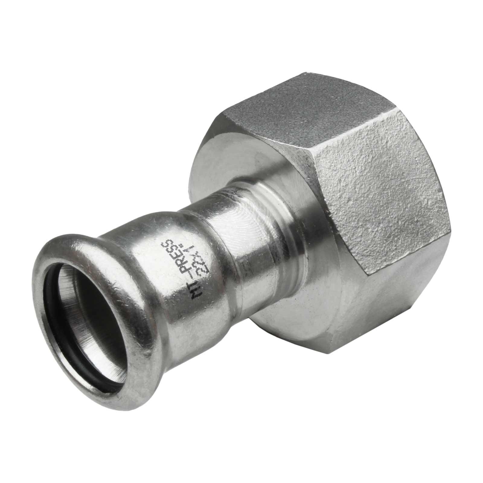 02340 Unión Hembra Inox 304 Mt-Press