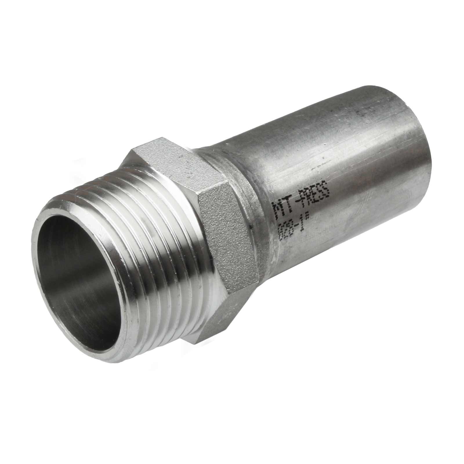02441 Conector Macho Inox 304 Mt-Press