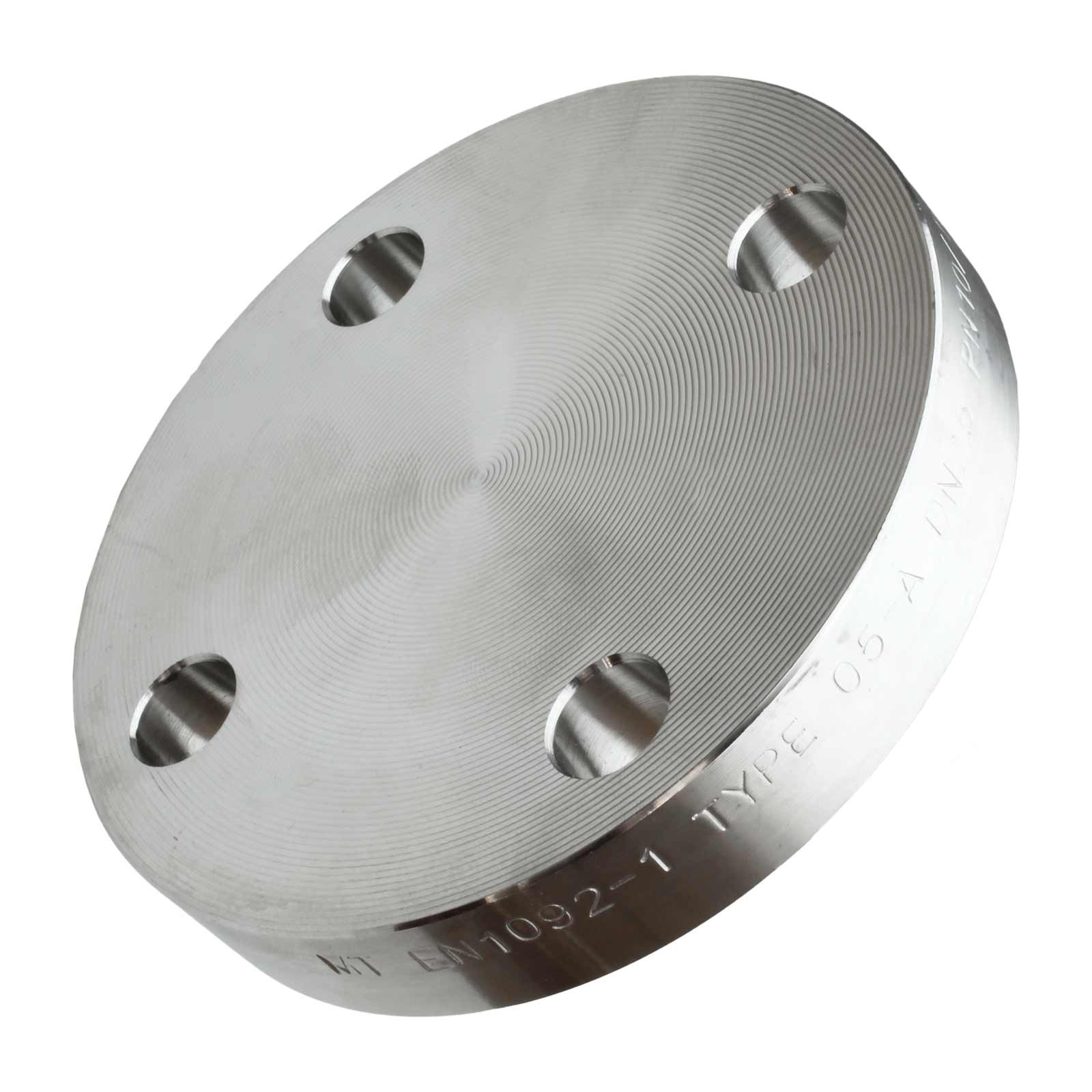 EN-05A A316L Brida Forjada Ciega Según Norma UNE-EN-1092-1. Acero Inoxidable A316L