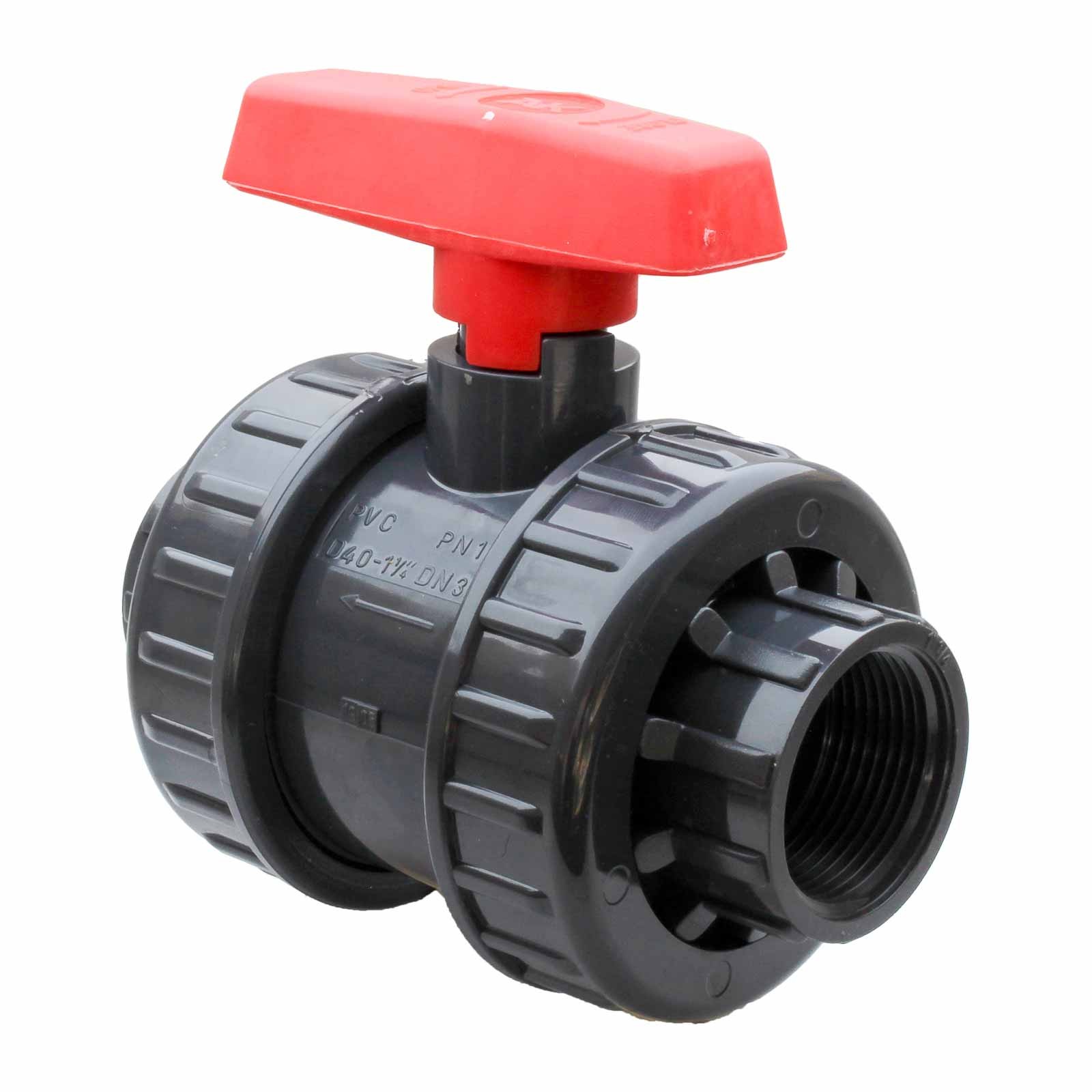 101010 Válvula Esfera PVC Para Roscar