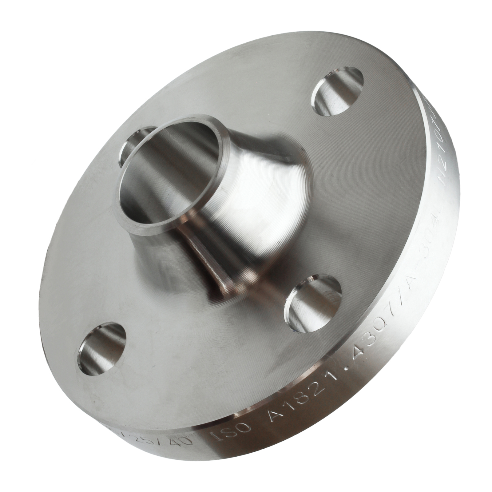 EN-11B A304L Brida Forjada Con Cuello Para Soldar Según Norma UNE-EN-1092-1. Acero Inoxidable A304L