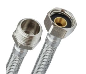 170811510 Conexión Flexible “Latiguillo” Dn8 M-H Acero Inoxidable M1/2