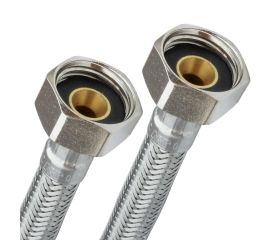 170821010 Conexión Flexible “Latiguillo” DN8 H-H Acero Inoxidable H3/8
