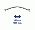 170821010 Conexión Flexible “Latiguillo” DN8 H-H Acero Inoxidable H3/8