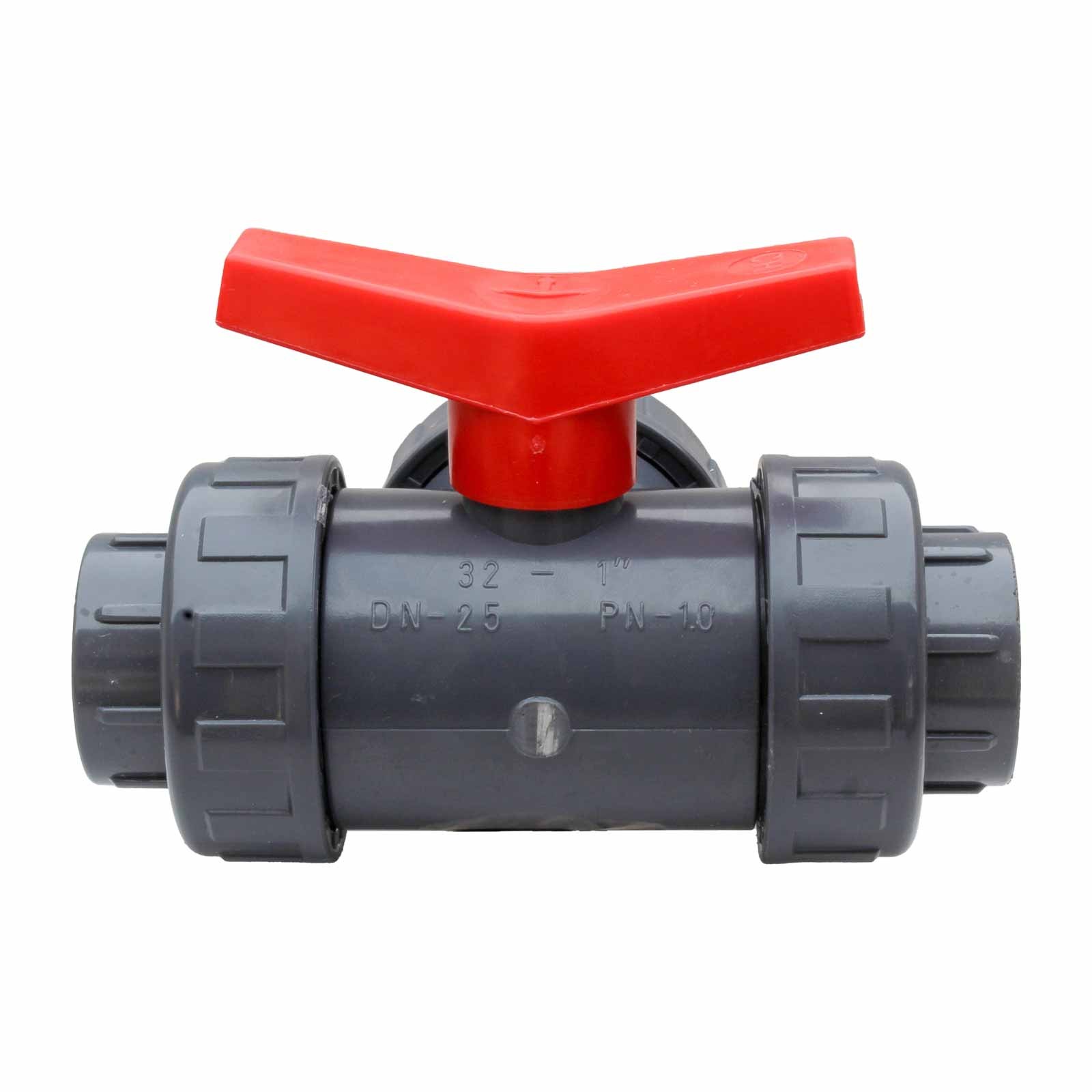 2510 Paso T Válvula Esfera Tres Vías PVC Paso 