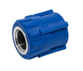 2601271 Racor Recto Hembra PPR Azul