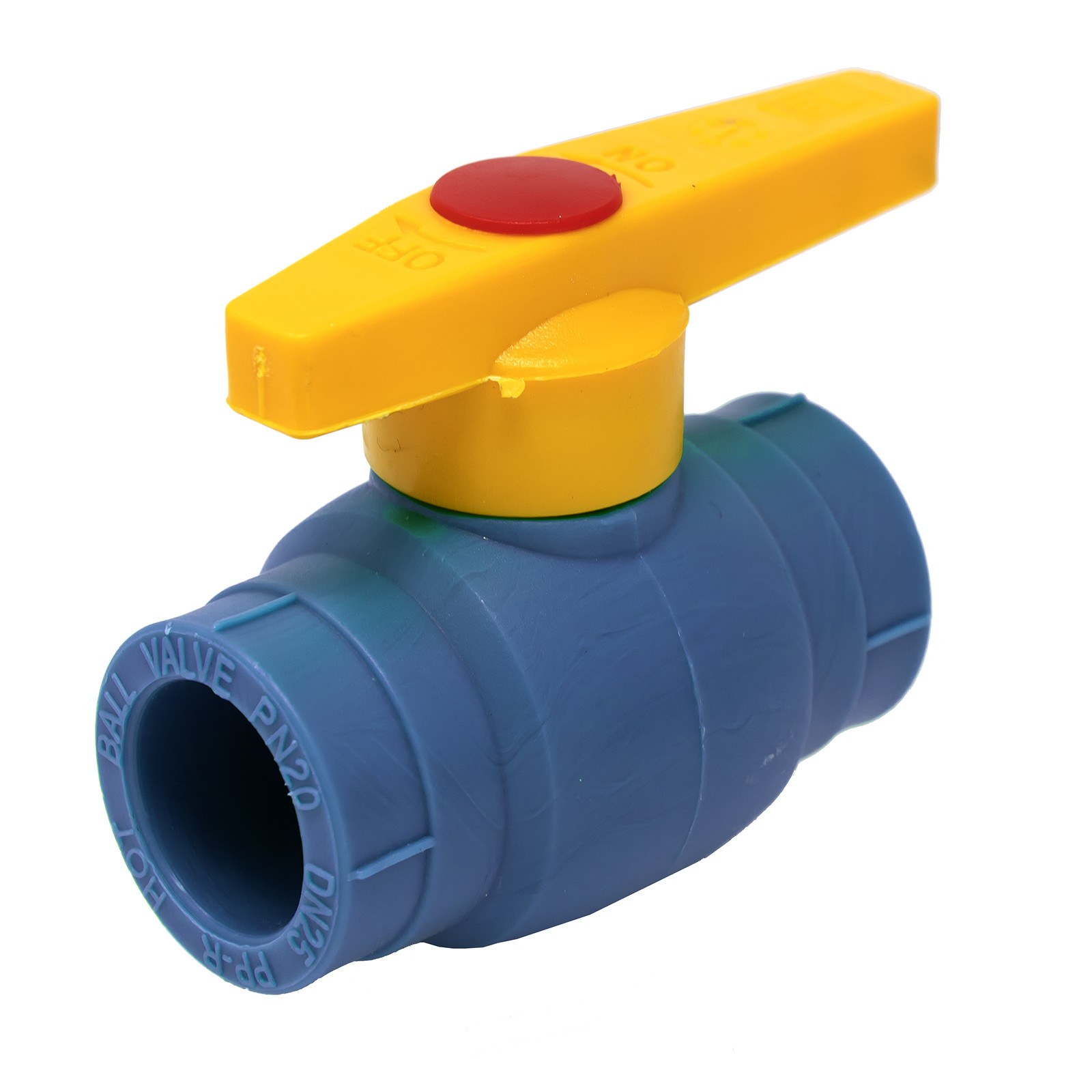 2601503 Válvula De Esfera Con Palanca PPR Azul