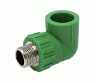 2602092 Codo Macho 90º  PPR Verde