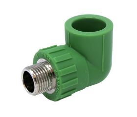 2602092 Codo Macho 90º  PPR Verde