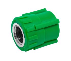 2602271 Racor Recto Hembra PPR Verde