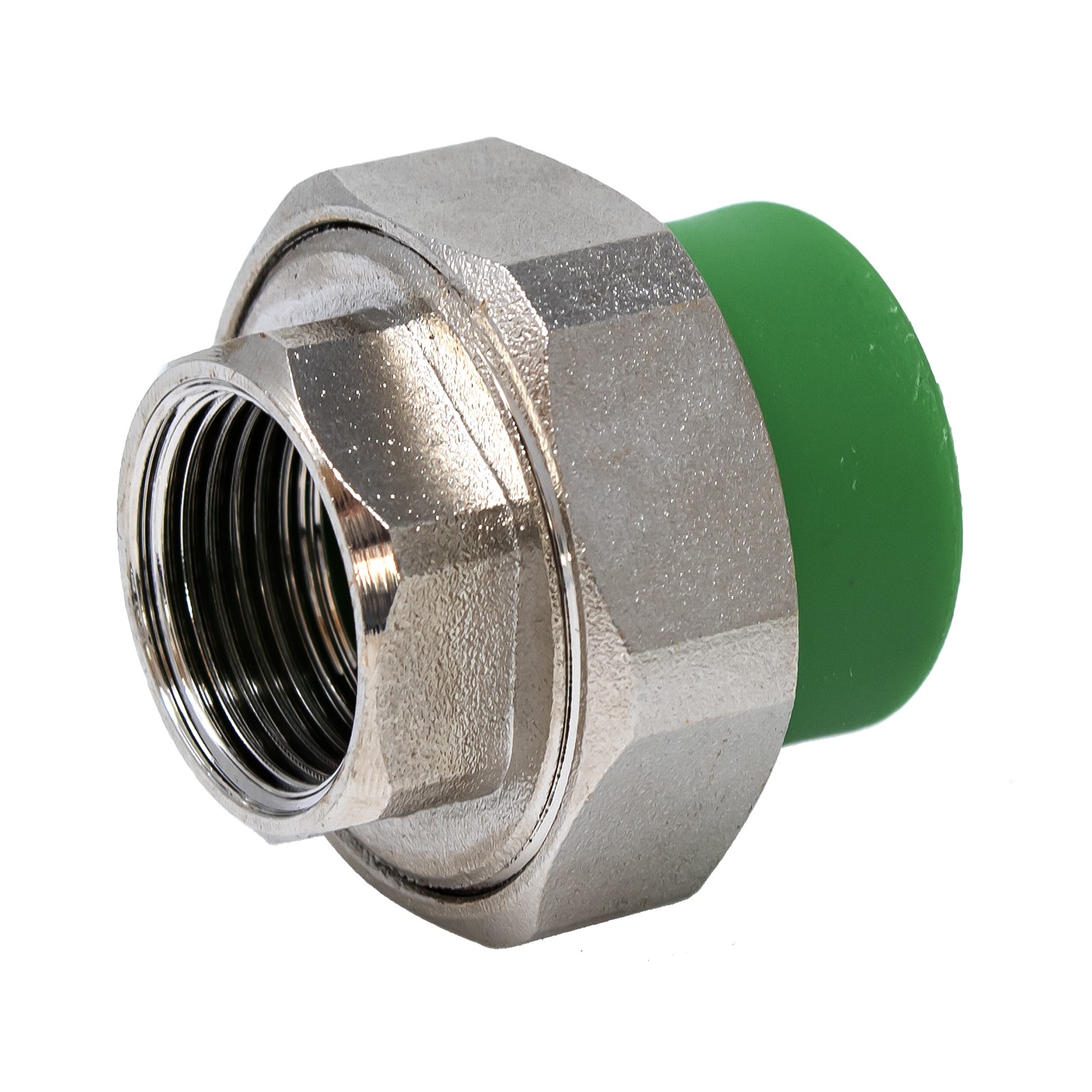 2602342 Unión Hembra Roscada PPR Verde