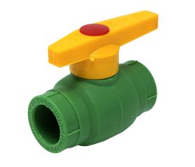 2602503 Válvula De Esfera Con Palanca PPR Verde