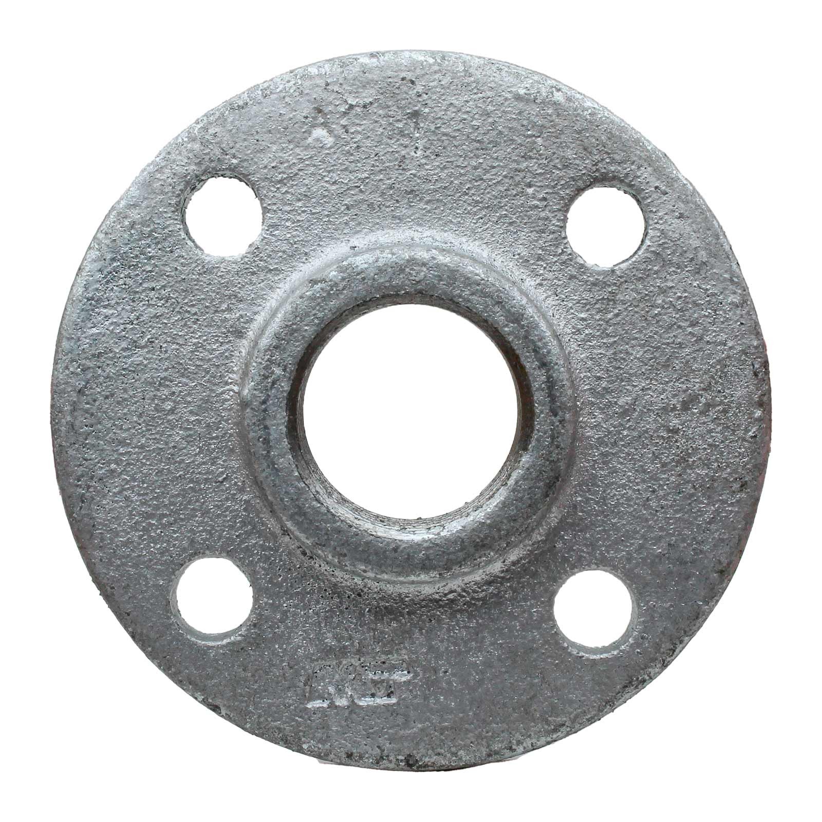 321 Brida Redonda Base Roscada Con Taladros