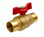 4108 Válvula Esfera Soldar PN-30 Mando Palomilla