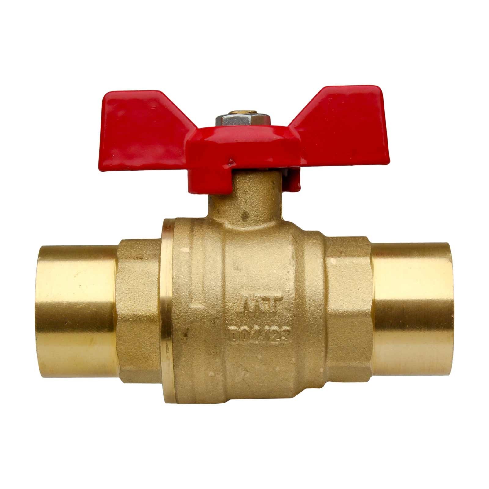 4108 Válvula Esfera Soldar PN-30 Mando Palomilla