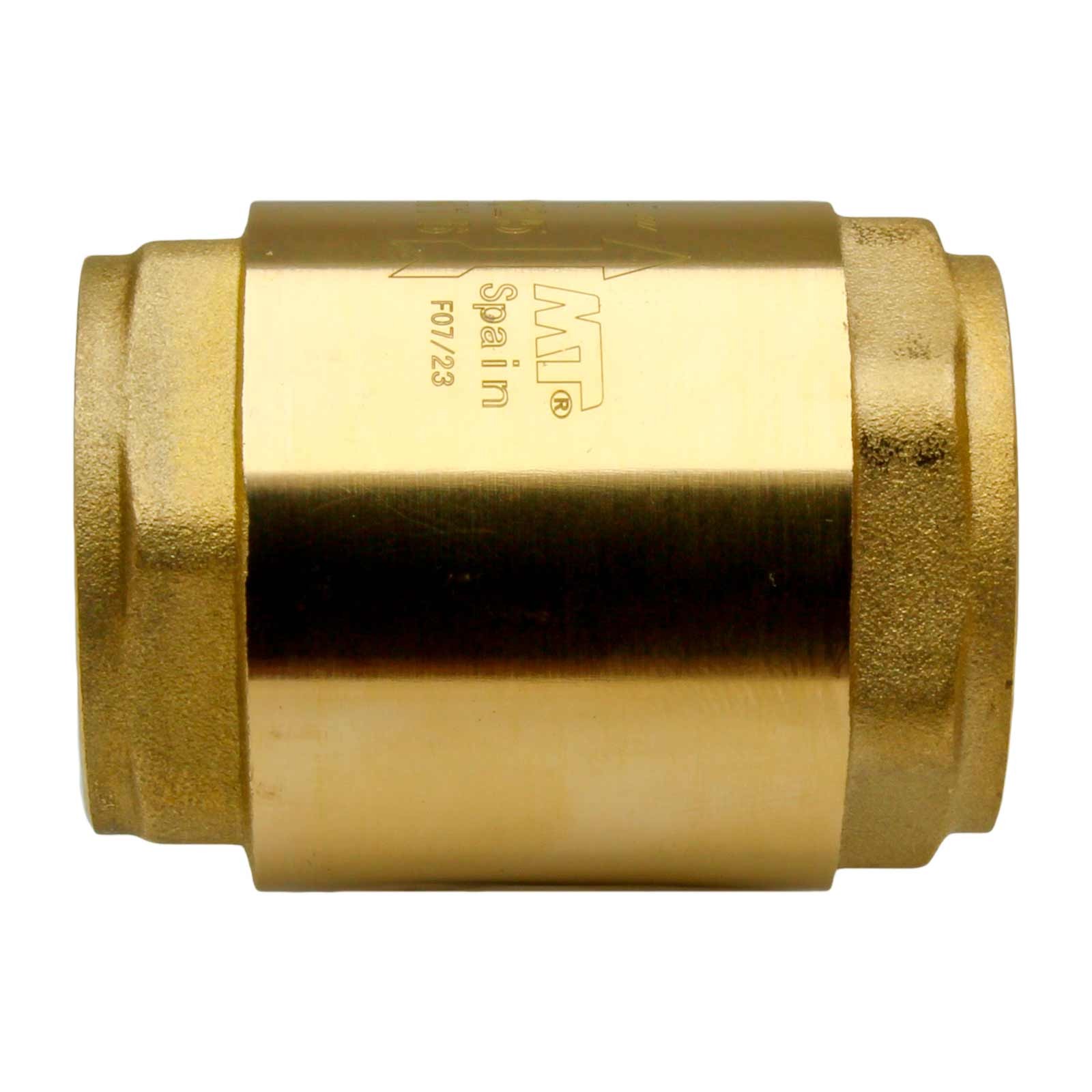 4114 Válvula De Retención Pesada Obturador Metálico H-H