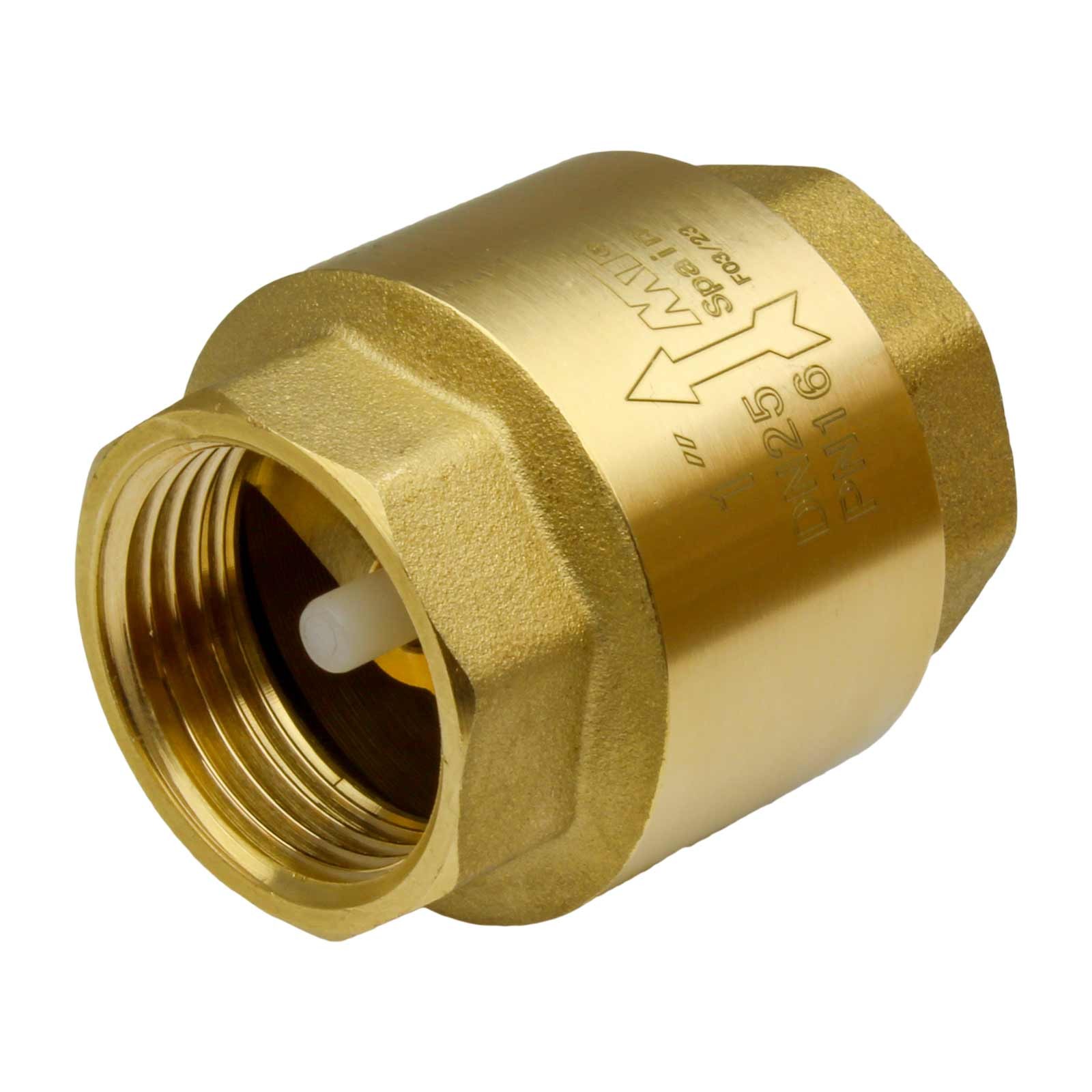 4115 Válvula De Retención Ligera Con Obturador Plástico H-H