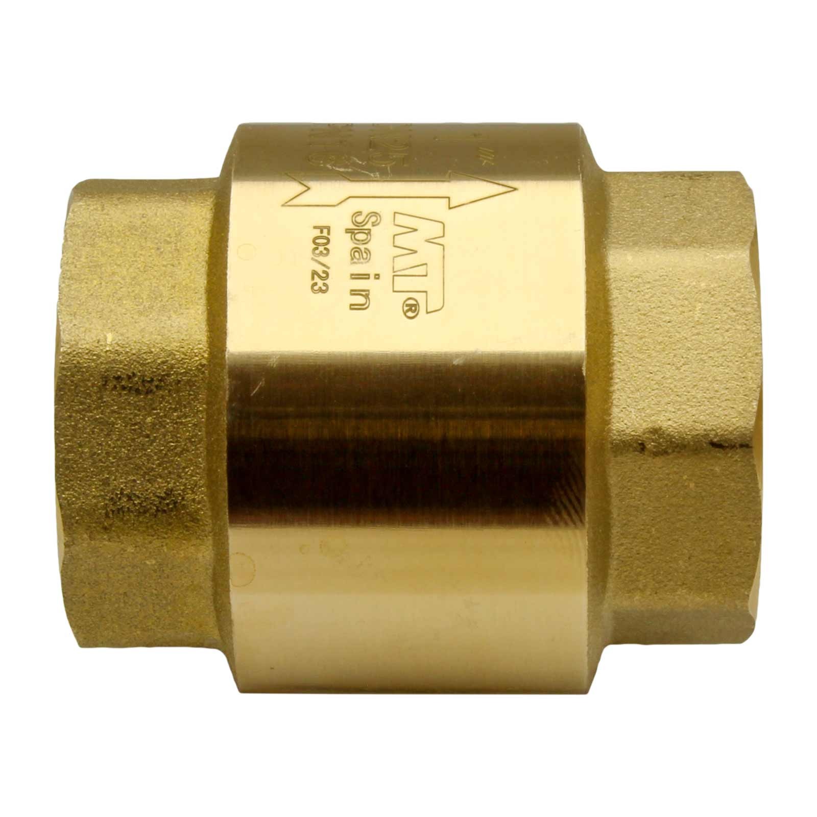 4115 Válvula De Retención Ligera Con Obturador Plástico H-H