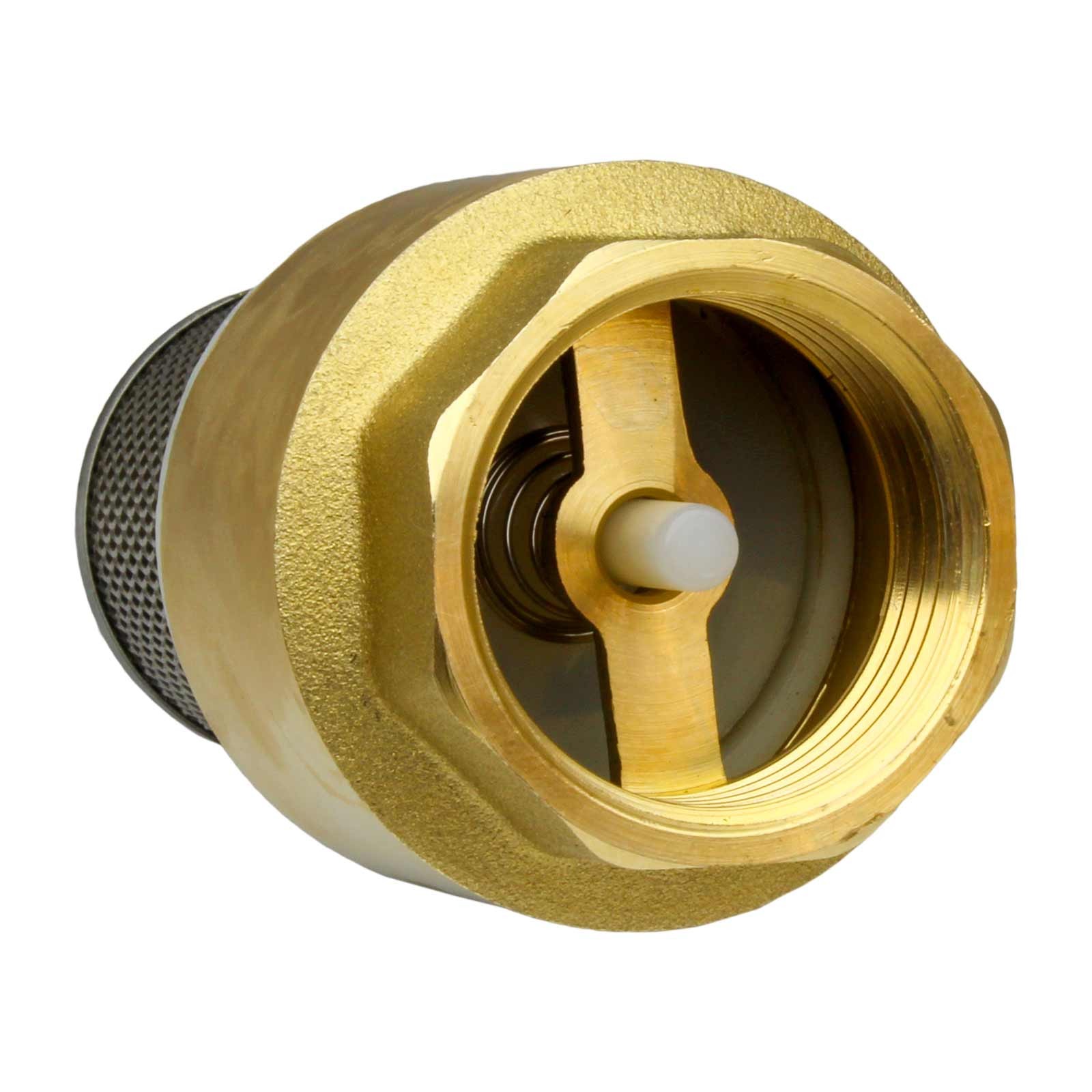 4117 Válvula De Pie Rosca Hembra Con Filtro