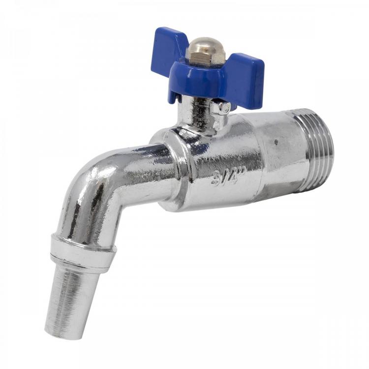 4141 Válvula Esfera PN-16 Barril Mando Palomilla