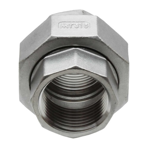 8330 Enlace 3 Piezas Junta Plana PTFE