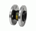 51210 Manguito Elástico Simple Onda Epdm Con Bridas PN10