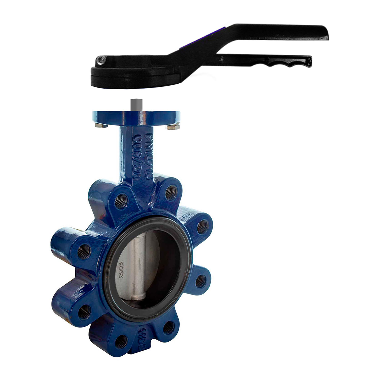 51442 Válvula De Mariposa Tipo Lug, Montaje Brida EN-1092, Disco Acero Inoxidable, Asiento Disco EPDM