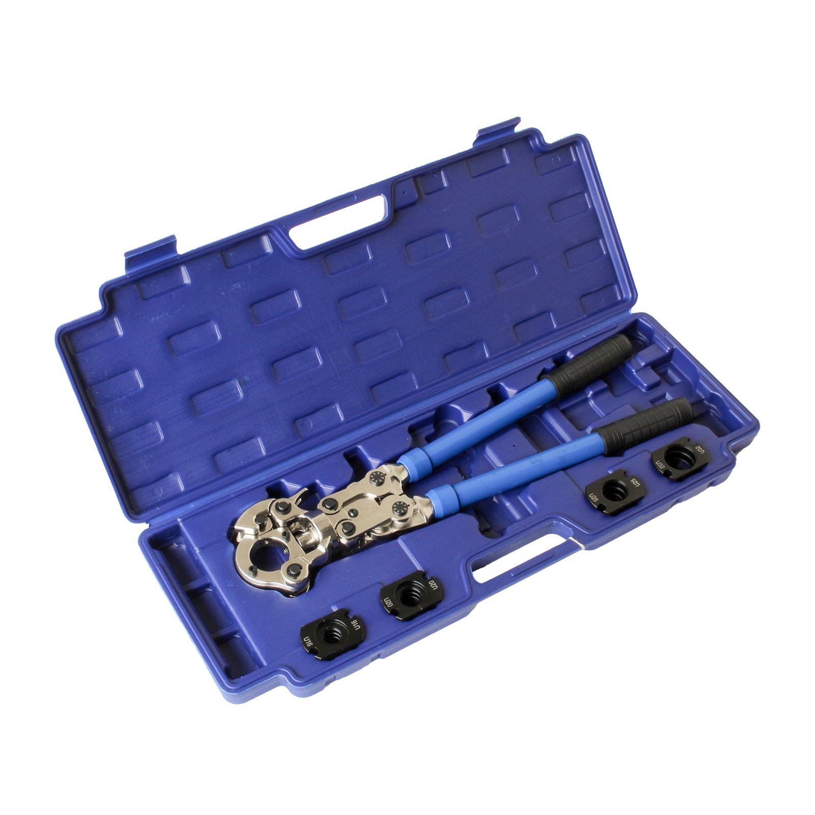 6404G Maletín con Máquina Manual Prensar Tubería Multicapa/PEX Cabezal Giratorio