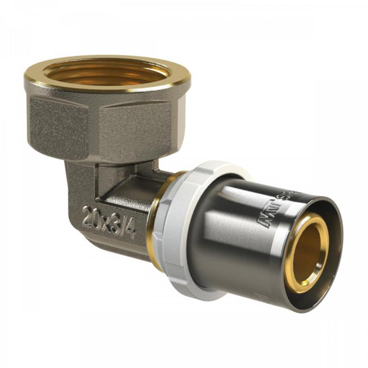 642091 Codo Hembra 90° Multicapa Prensar