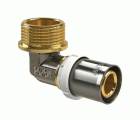 642092 Codo Macho 90° Multicapa Prensar