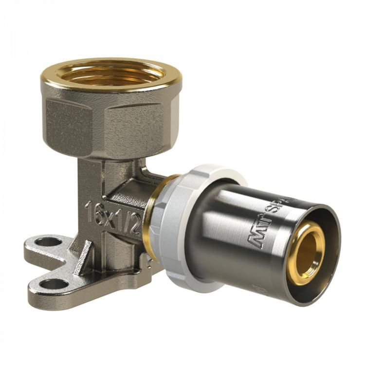 642500 Racor Codo Mural Multicapa Prensar