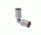 647090 Codo 90º Multicapa Prensar Tipo U Rojo