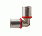 647090 Codo 90º Multicapa Prensar Tipo U Rojo