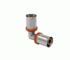 647090 Codo 90º Multicapa Prensar Tipo U Rojo