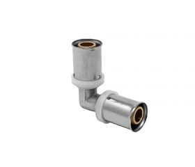 647090 Codo 90º Multicapa Prensar Tipo U Rojo