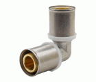 647090Q Codo 90º Multicapa Prensar Tipo U Blanco