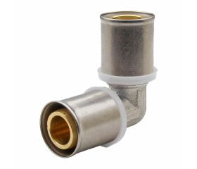 647090Q Codo 90º Multicapa Prensar Tipo U Blanco