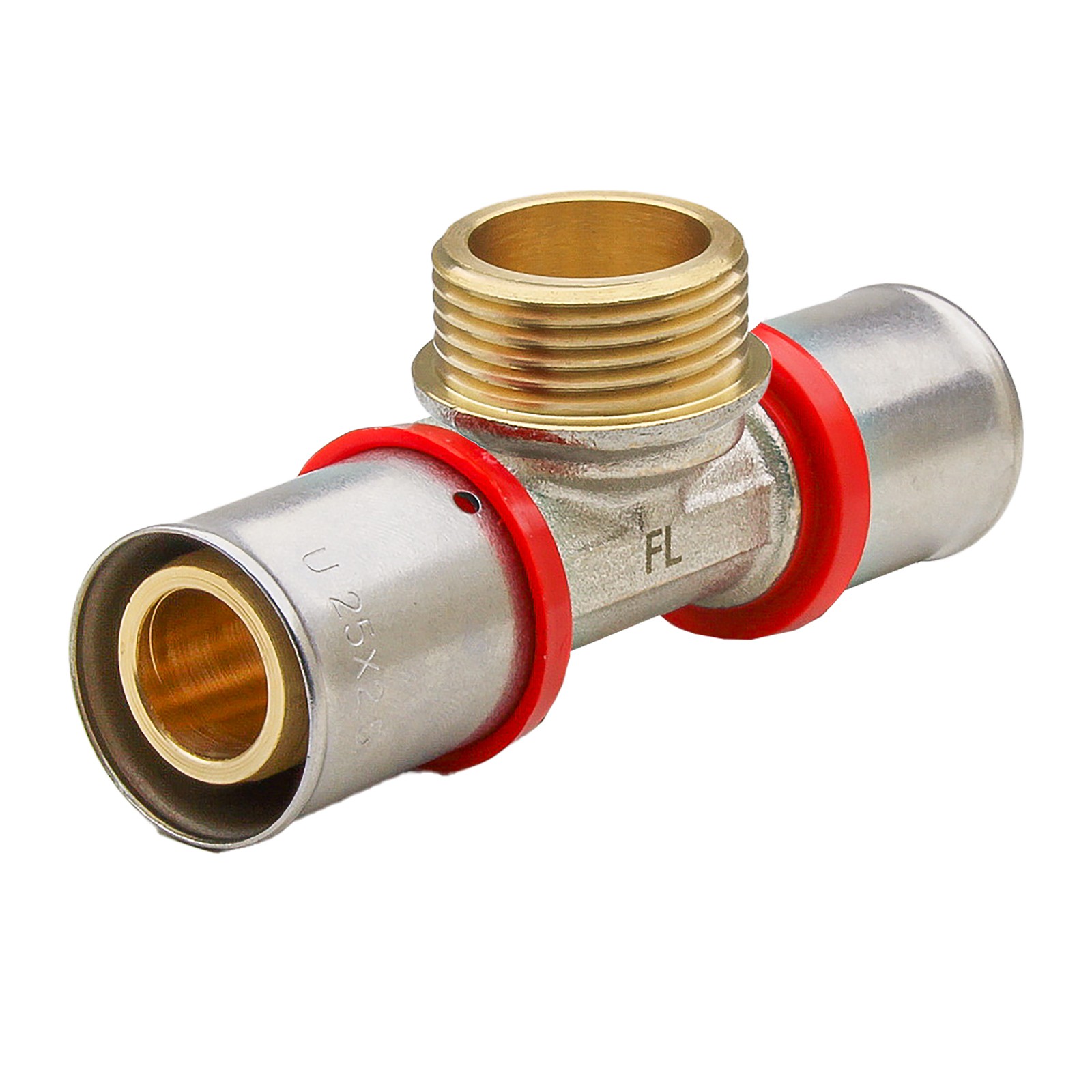 647132 Te Macho Multicapa Prensar Tipo U Rojo