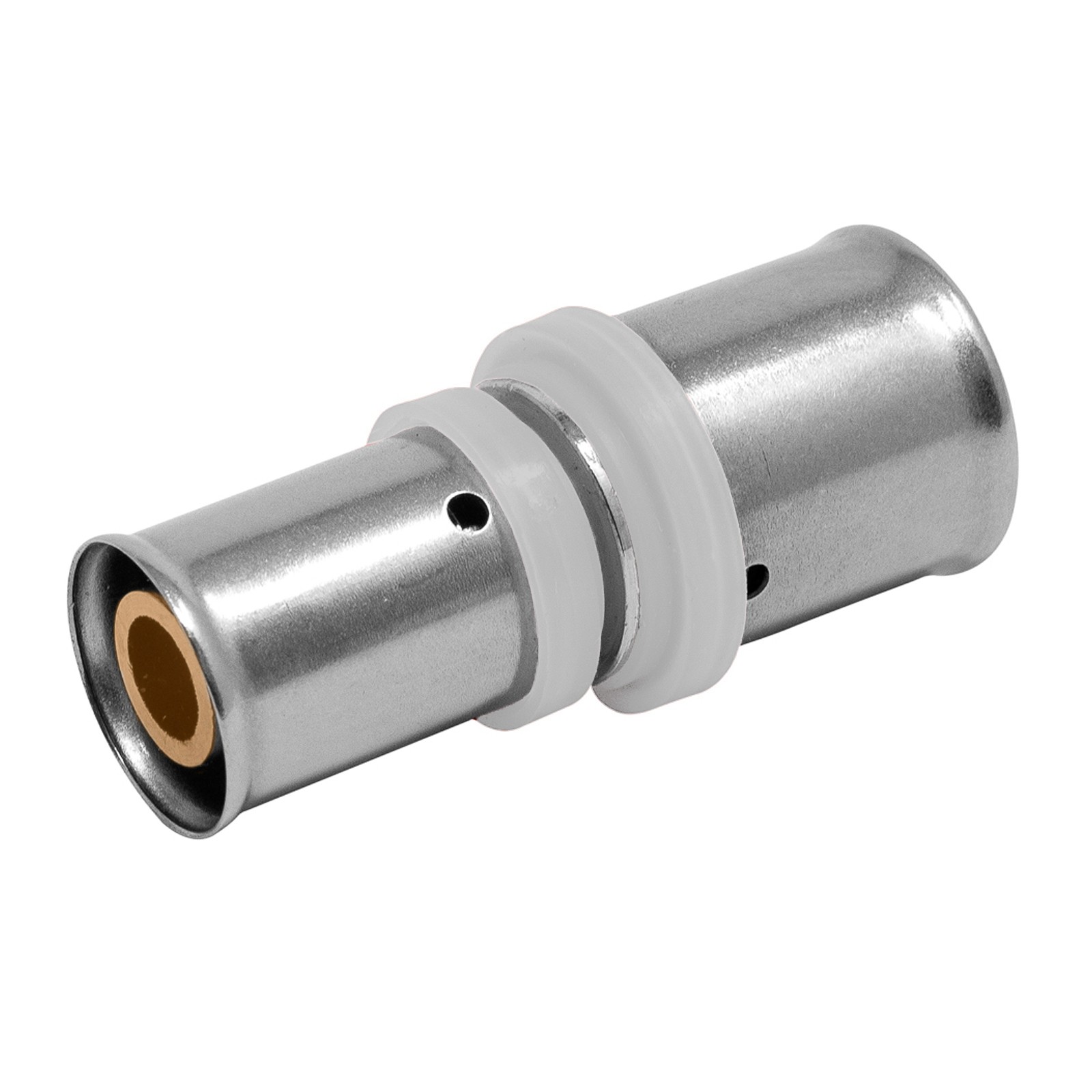 647273Q Manguito Acoplamiento Reducido Multicapa Prensar Tipo U Blanco