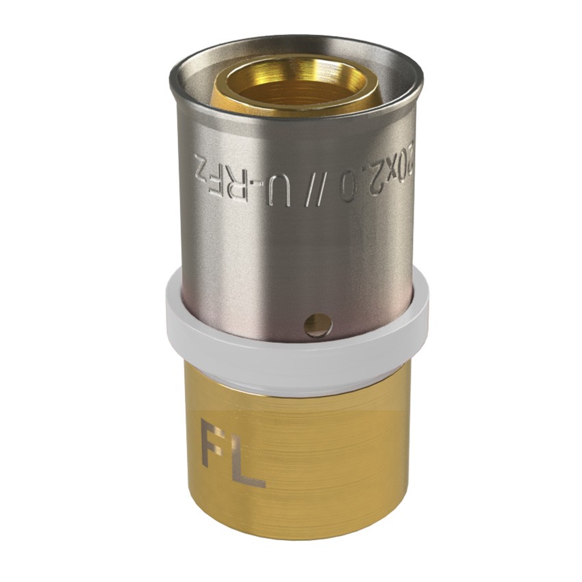 647275Q Adaptador Cu Multicapa Prensar Tipo U Blanco