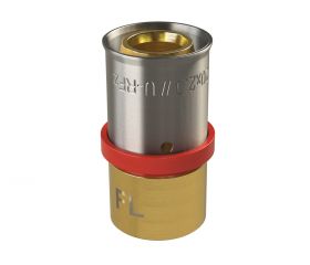 647275 Adaptador Cu Multicapa Prensar Tipo U Rojo