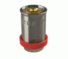 647290 Tapón Multicapa Prensar Tipo U Rojo