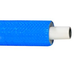649162 Tubo Multicapa PEXb-AL-PE Aislado En Rollo Color Azul