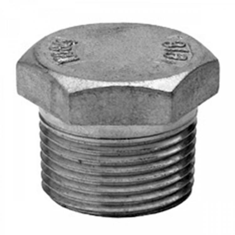 8290 Tapón Rosca M Con Reborde