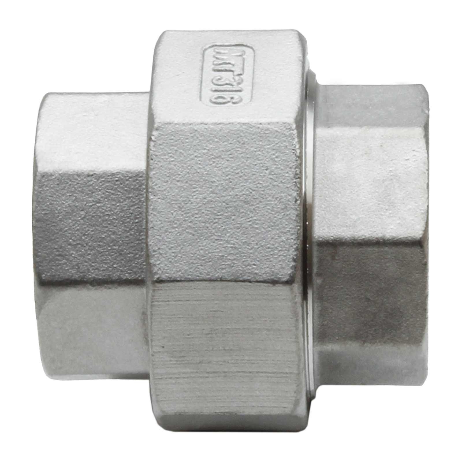 8330 Enlace 3 Piezas Junta Plana PTFE