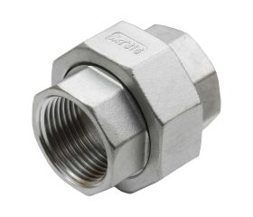 8330 Enlace 3 Piezas Junta Plana PTFE